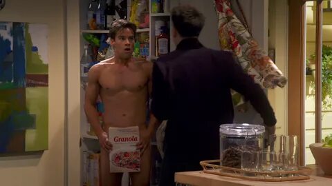 Andrew Lees as Oliver shirtless/naked in Your Family Or Mine
