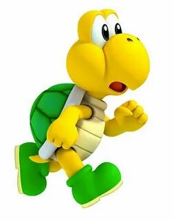 Are Koopa Troopas who walk on four legs less evolved than th