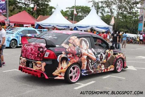 One Piece Anime Car Wrap - AIA