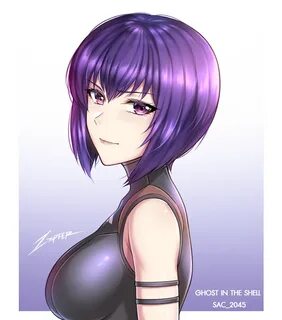 Zxpfer on Twitter: "Free time Draw at work, Motoko from Ghos