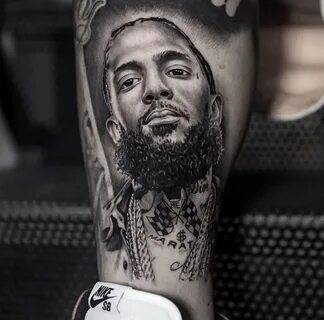 Meanings behind Nipsey Hussle's Tattoos (New Images) - Also 