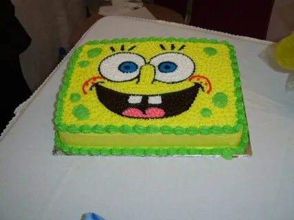 Spongebob Cake Spongebob cake, Spongebob birthday cake, Spon