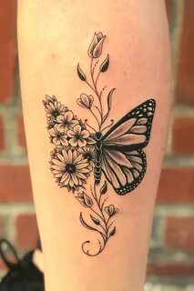 22+ Innovative Stunning Butterfly Tattoo Ideas - Jessica Pin