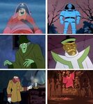 Villains4 Scooby, Scooby doo, Saturday morning cartoons