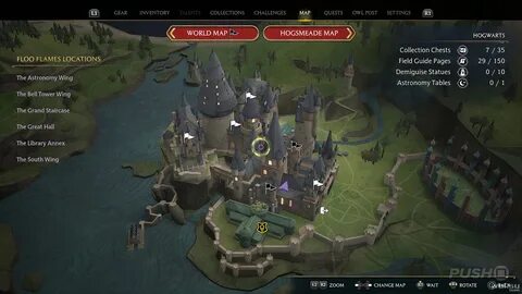 Discover a world of pleasure with Hogwarts Legacy Map Quest