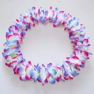 Hot Factory Cheap Hawaii Necklace Wreath Leis/football Fans 