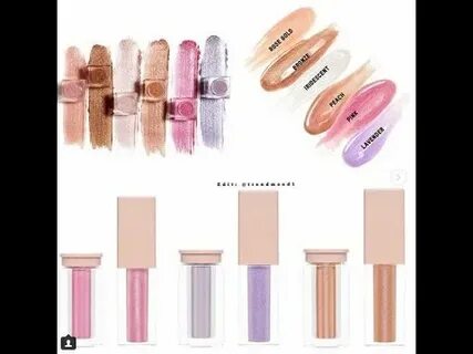 FULL SWATCH KKW BEAUTY ULTRA LIGHT BEAMS NEW SHADES AND OLD 