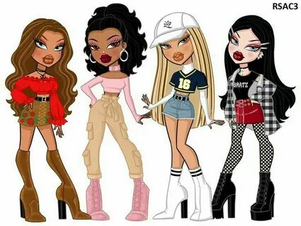 Pin by Cerecito uwu 🍒 on Bratz Black bratz doll, Black girl 