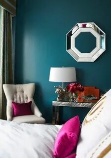 Great color combination Home, Fall interior design, Teal bed