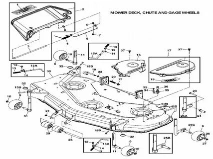 33 John Deere 318 Mower Deck Parts Diagram - Wiring Diagram 