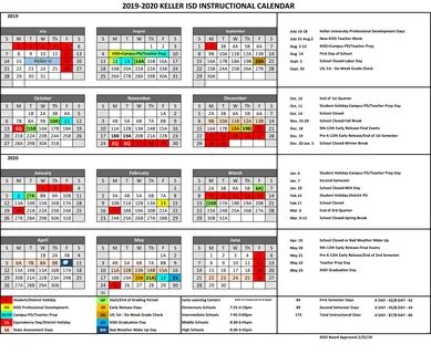 Keller Isd School Calendar 2022 - Calendar August