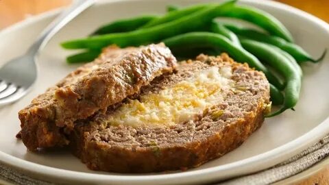 Mashed Potato Stuffed Meatloaf Recipe Recipes, Meatloaf, Tas