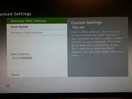 How to find your Xbox 360 MAC address - Gaming - Spiceworks