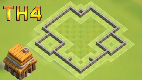 Clash of Clans (CoC) Town Hall 4 Defense (TH4) BEST Farming 