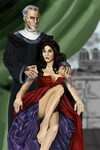 Esmeralda and Frollo by Mize-meow on deviantART Evil disney,