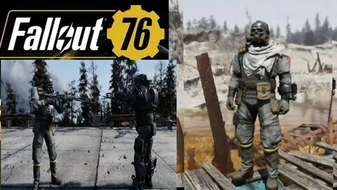 Fallout 76 Insurgent Outfit/ Marine Helmet/Treasure Hunter O