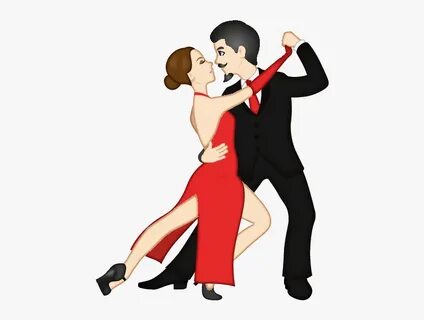 Couple Dance Png Emoji, Transparent Png - kindpng