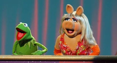 Kermit and Miss Piggy Suprised - Caption Meme Generator