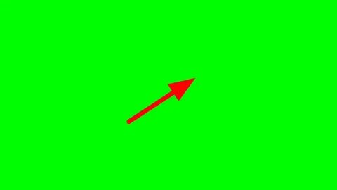 Animated arrow green screen effect - YouTube