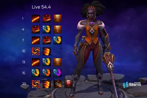 Qhira Build 1/3 Build on Psionic Storm - Heroes of the Storm