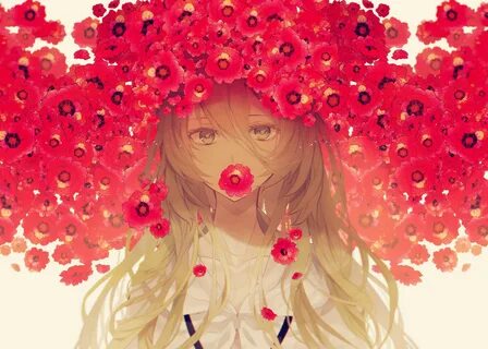 Anime flower, Anime, Anime art