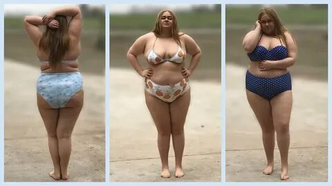 Plus Size Bikini Swimwear Women Fashion Haul & Try On Review