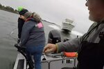 Fisherman sues after dramatic boat crash caught on video
