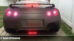Custom Nissan GTR-R35 Sequential LED Tail Lights - YouTube