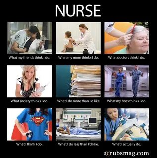 Nurses, is THIS what people think you do? #meme #Internet #h