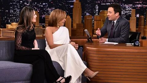 Hoda Kotb and Savannah Guthrie are guests on Jimmy Fallon