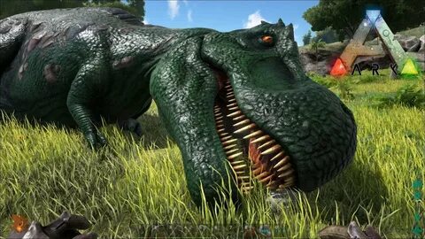 ARK Survival Evolved: Let's Play #57 - T-REX TAIMEN! - YouTu