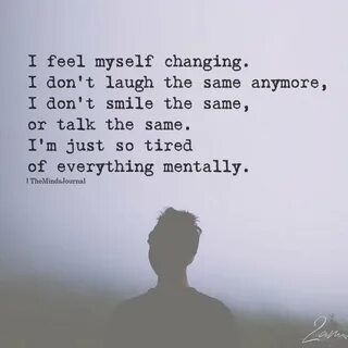 I Feel Myself Changing