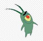 Plankton Tersenyum - Plankton Png - Gambar clipart png trans