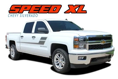 Chevy Silverado GMC Sierra Upper Pin Striping Vinyl Graphics