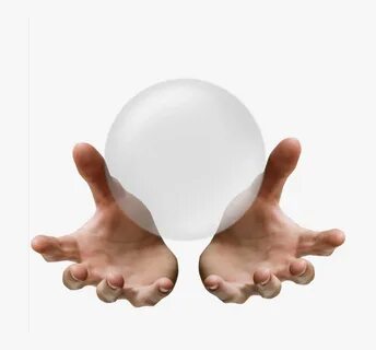 Hands Ball Crystalball Crystal Fortunemaker Vision, HD Png D