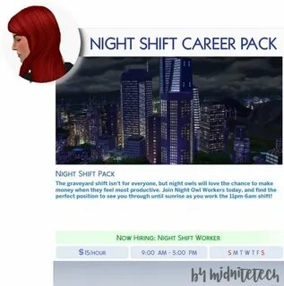 🌃 NIGHT SHIFT PACK 🌃 The graveyard shift isn’t for everyone,