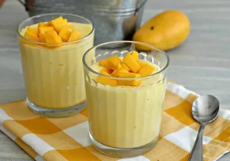 Mango mousse Mango mousse, Recipes, Mousse recipes