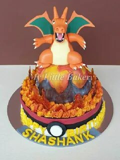 Charizard Pokemon cake Pokemon cake, Charizard cake, Pokemon