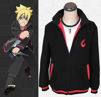 Аниме Наруто BORUTO UZUMAKI Косплей костюмы куртка пальто Те