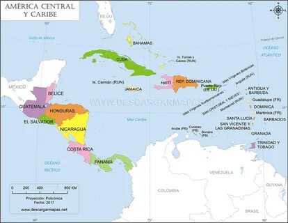 The Best 14 Mapa De America Central Politico Para Imprimir -