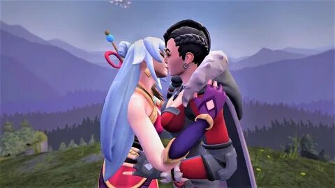 Tyra and Lian in SFM Paladins Amino Amino