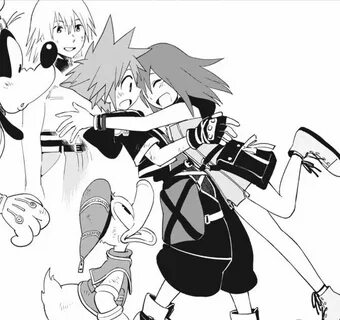 nativehueofresolution: "bonus sokai hug from kh ii manga " K