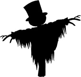 #silhouette #scarecrow #halloween #freetoedit - Halloween - 