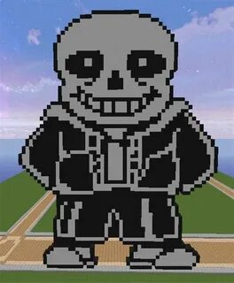 Ink Sans Pixel Art Ink Sans Pixel Art In Minecraft All in on