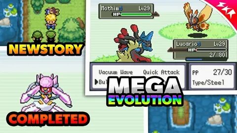 Pokemon GBA Rom Hack With Mega Evolution & New Story (Comple