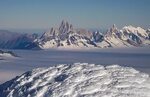 Lado Chileno del Monte Fitz Roy - visto desde la cumbre del 
