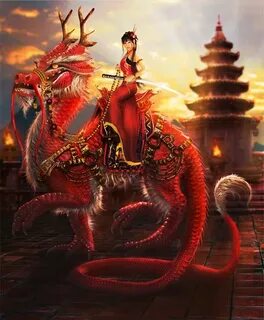 Imperial Dragon Dragon rider, Eastern dragon, Fantasy dragon