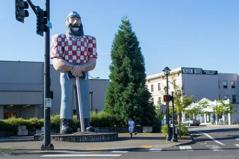 North Portland’s Iconic Paul Bunyan Statue is Finally Gettin