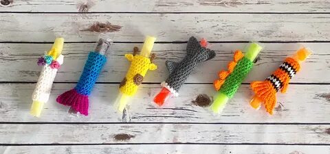 Freeze Pop Holder - Free Crochet Pattern * Green Fox Farms D