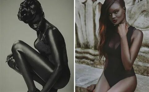 Melanin Goddess' Khoudia Diop and Her Amazing Charcoal Black